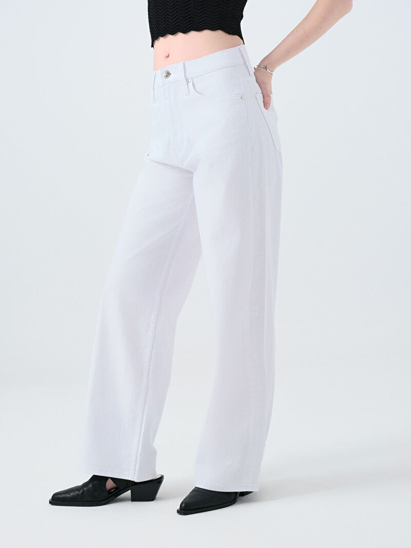 Wide Leg Regular Fit Kadın Pantolon