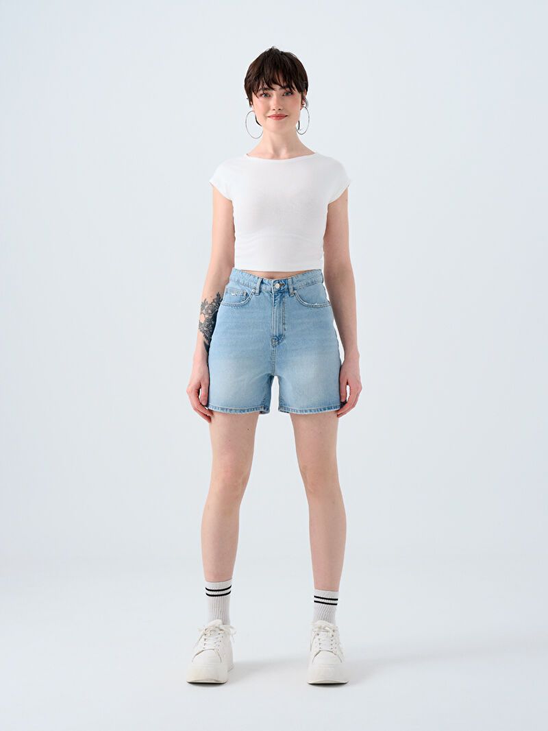 Regular Fit Kadın Şort