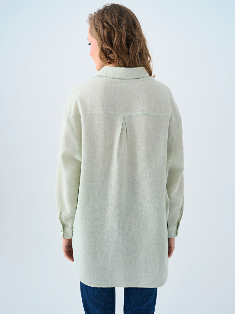 Loose Fit Kadın Gömlek U.kol