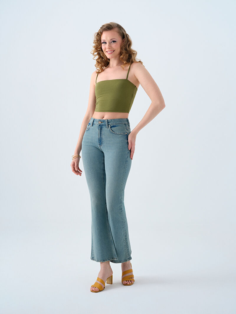 Crop Kadın Top