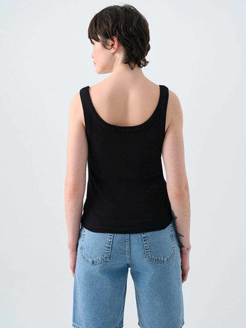 Slim Fit Kadın Atlet