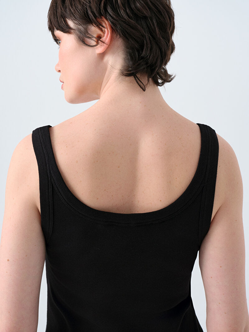 Slim Fit Kadın Atlet