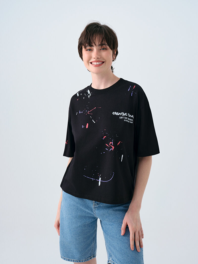 Oversize Kadın Tshirt K.kol