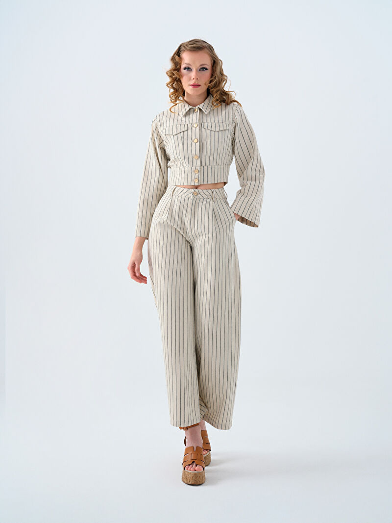 Wide Leg Regular Fit Kadın Pantolon