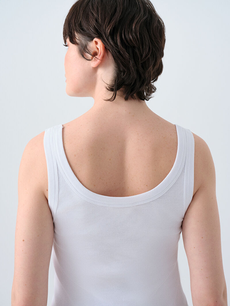 Slim Fit Kadın Atlet