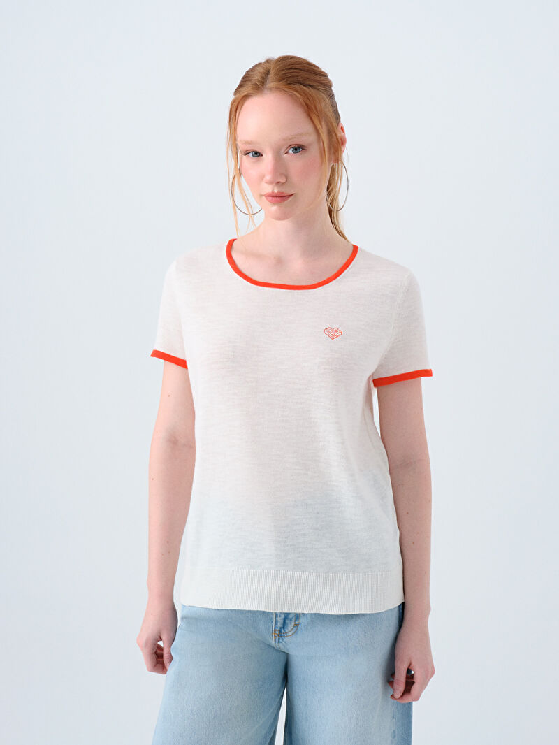 Regular Fit Kadın Bluz K.kol
