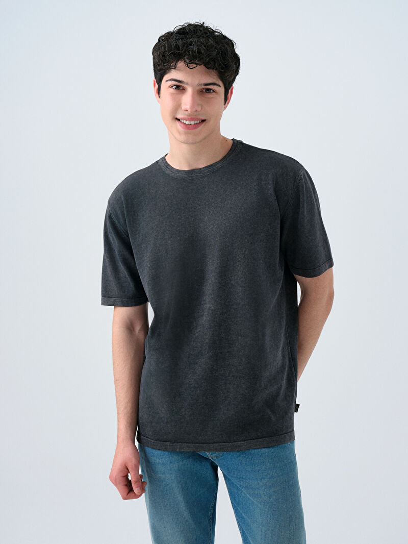 Regular Fit Erkek Tshirt K.kol