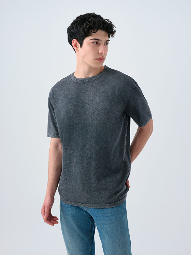 Regular Fit Erkek Tshirt K.kol