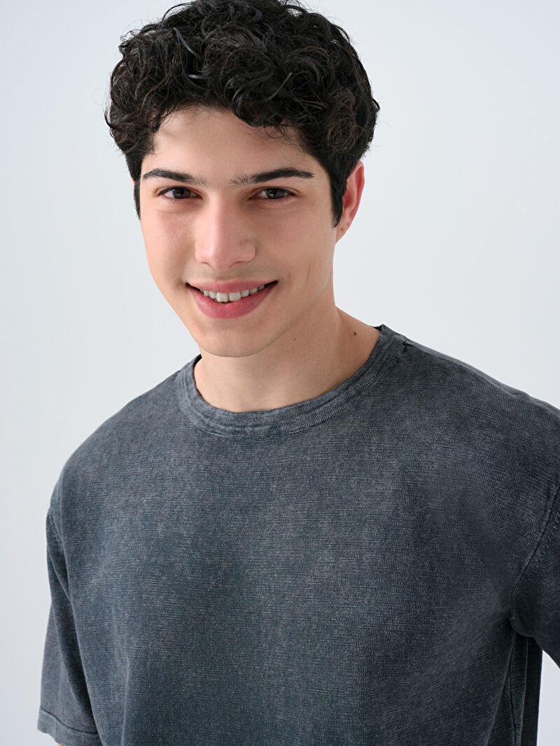 Regular Fit Erkek Tshirt K.kol