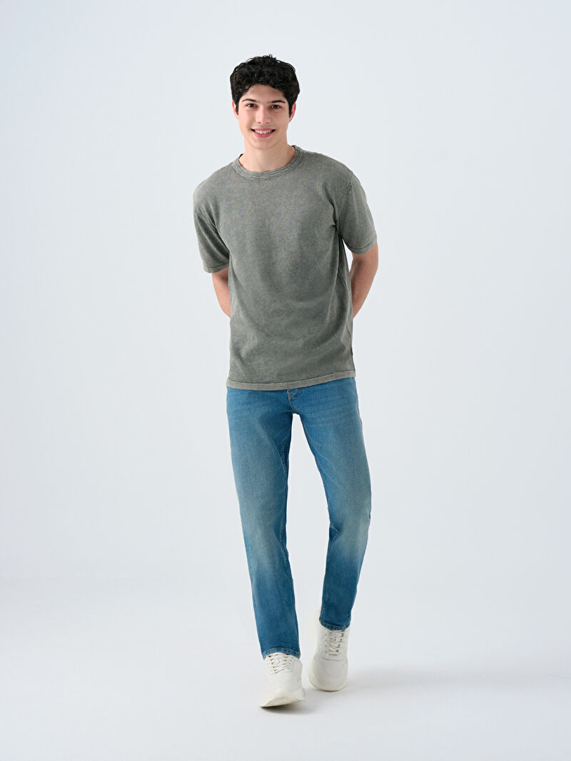 Regular Fit Erkek Tshirt K.kol