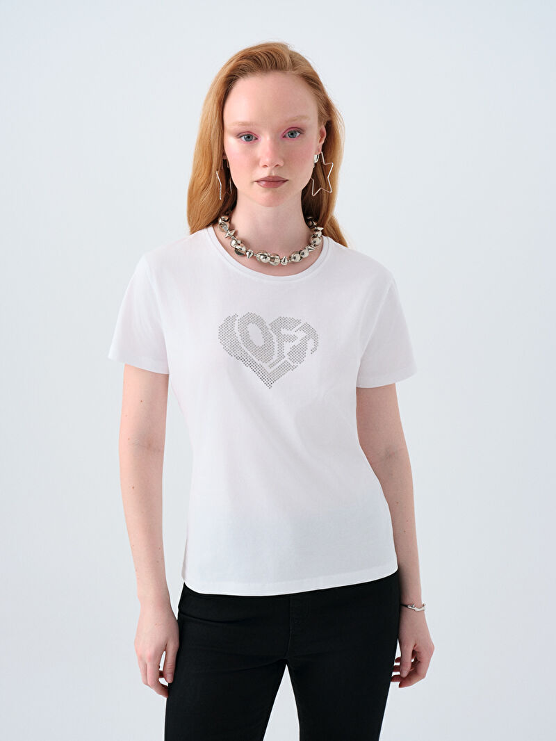 Slim Fit Kadın Tshirt K.kol