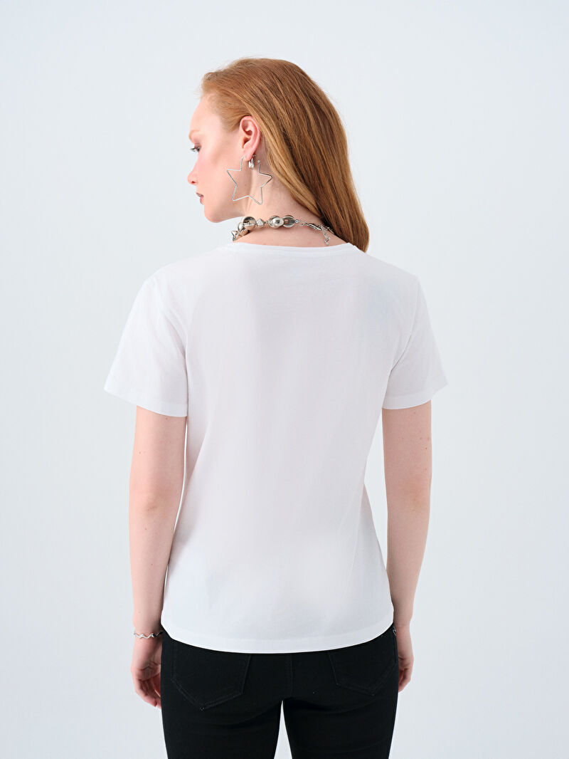 Slim Fit Kadın Tshirt K.kol