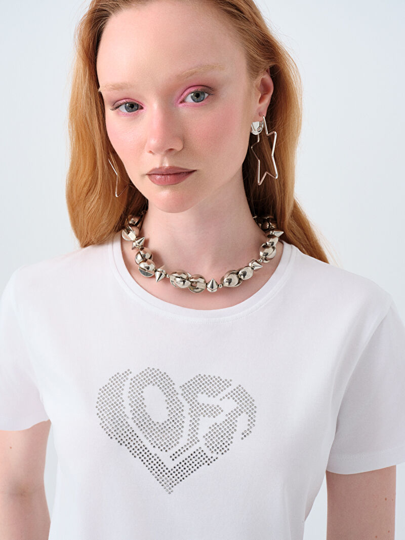 Slim Fit Kadın Tshirt K.kol