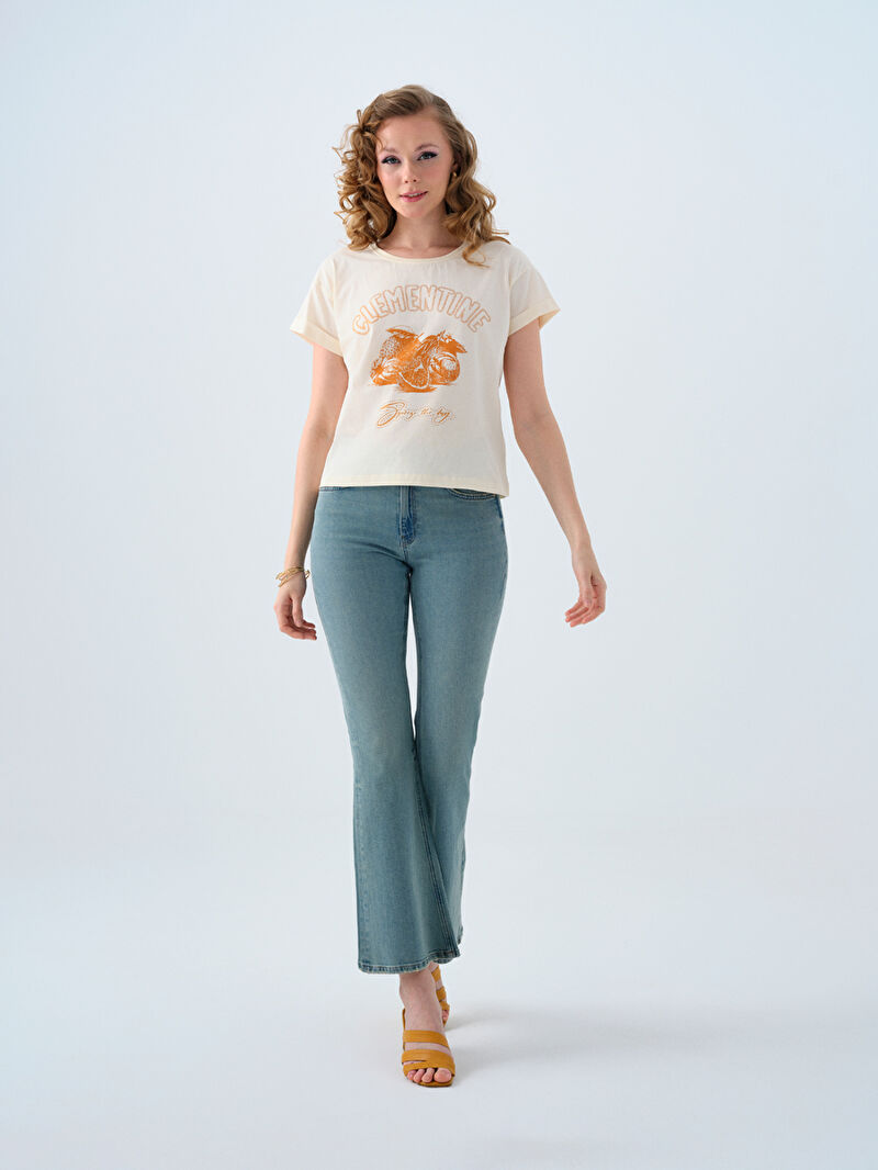 Regular Fit Kadın Tshirt K.kol