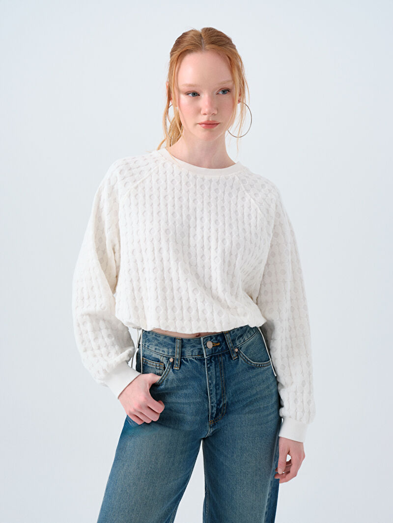 Regular Fit Kadın Sweatshirt