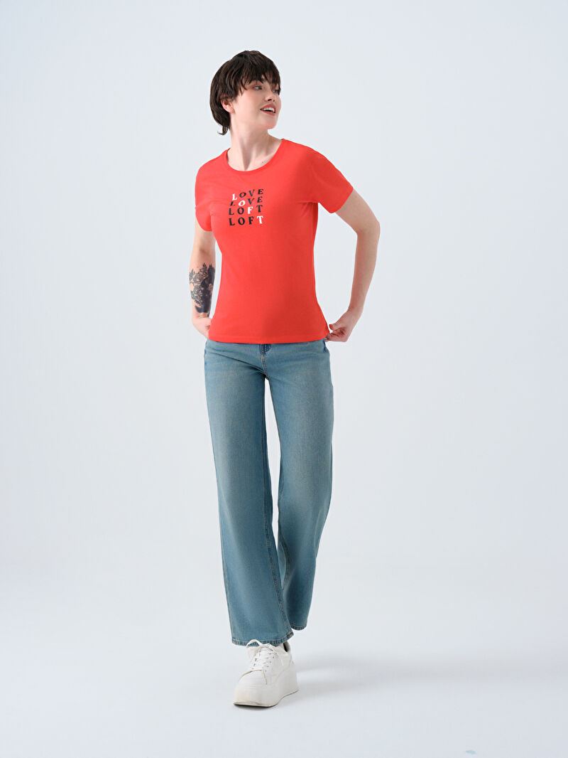 Regular Fit Kadın Tshirt K.kol