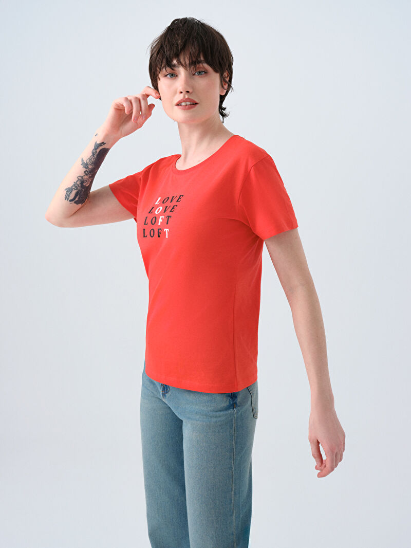 Regular Fit Kadın Tshirt K.kol