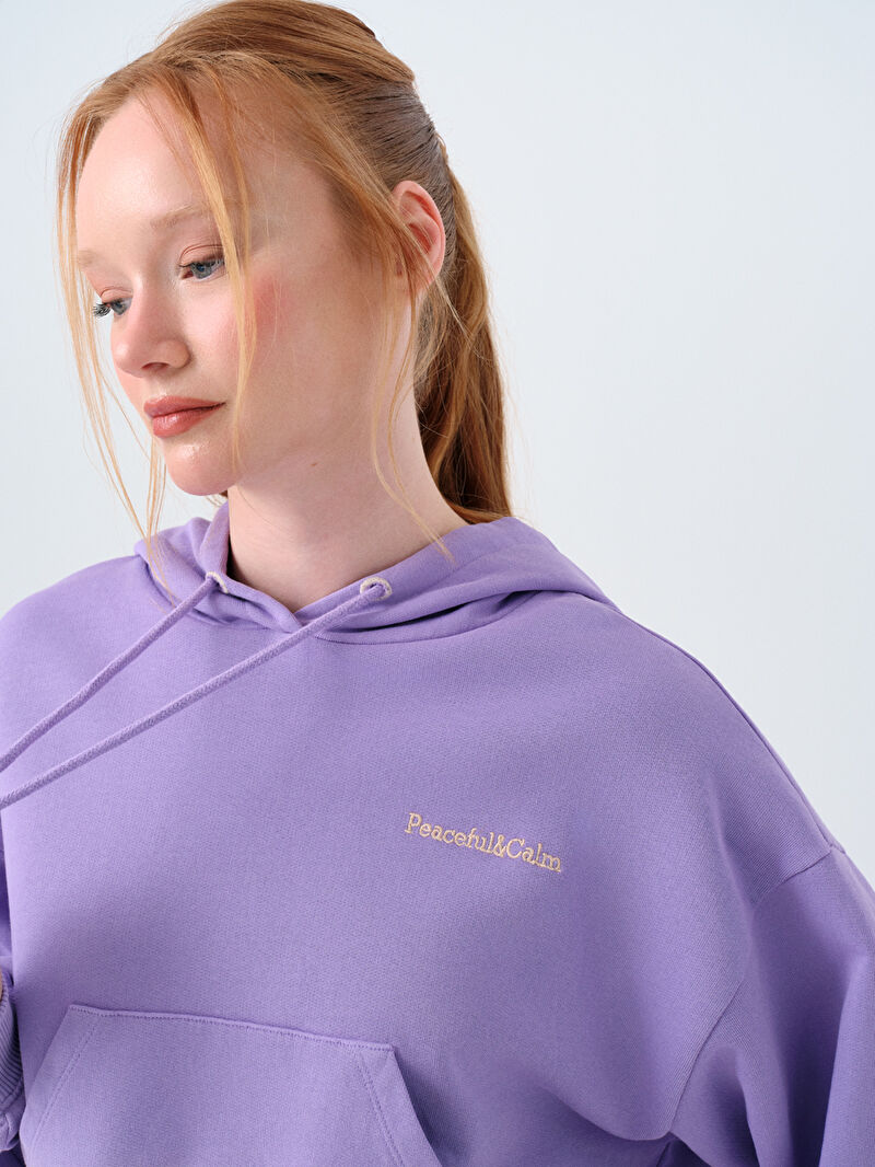 Regular Fit Kadın Sweatshirt