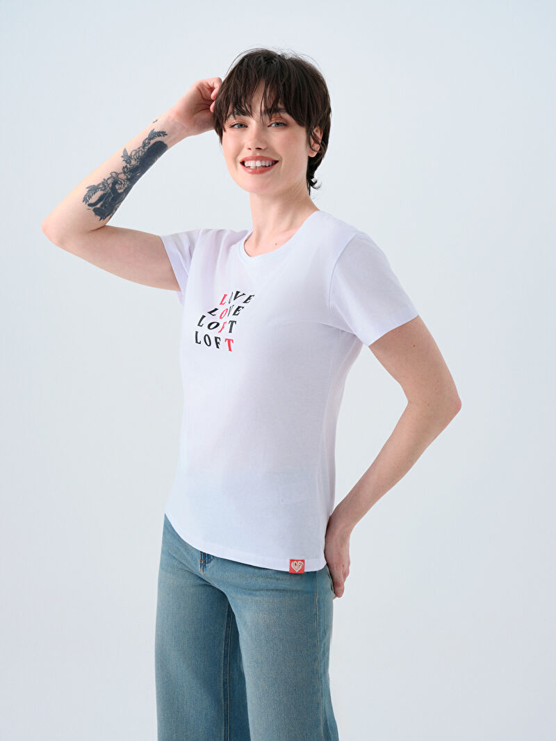 Regular Fit Kadın Tshirt K.kol