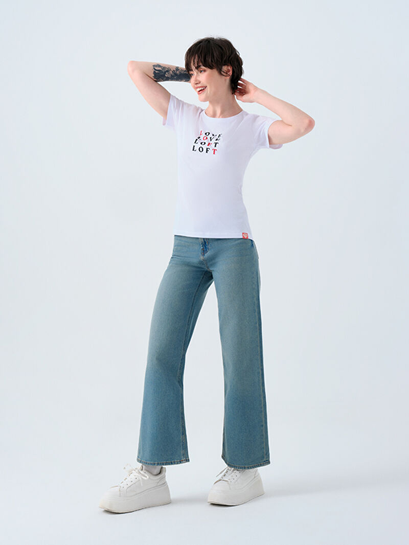 Regular Fit Kadın Tshirt K.kol