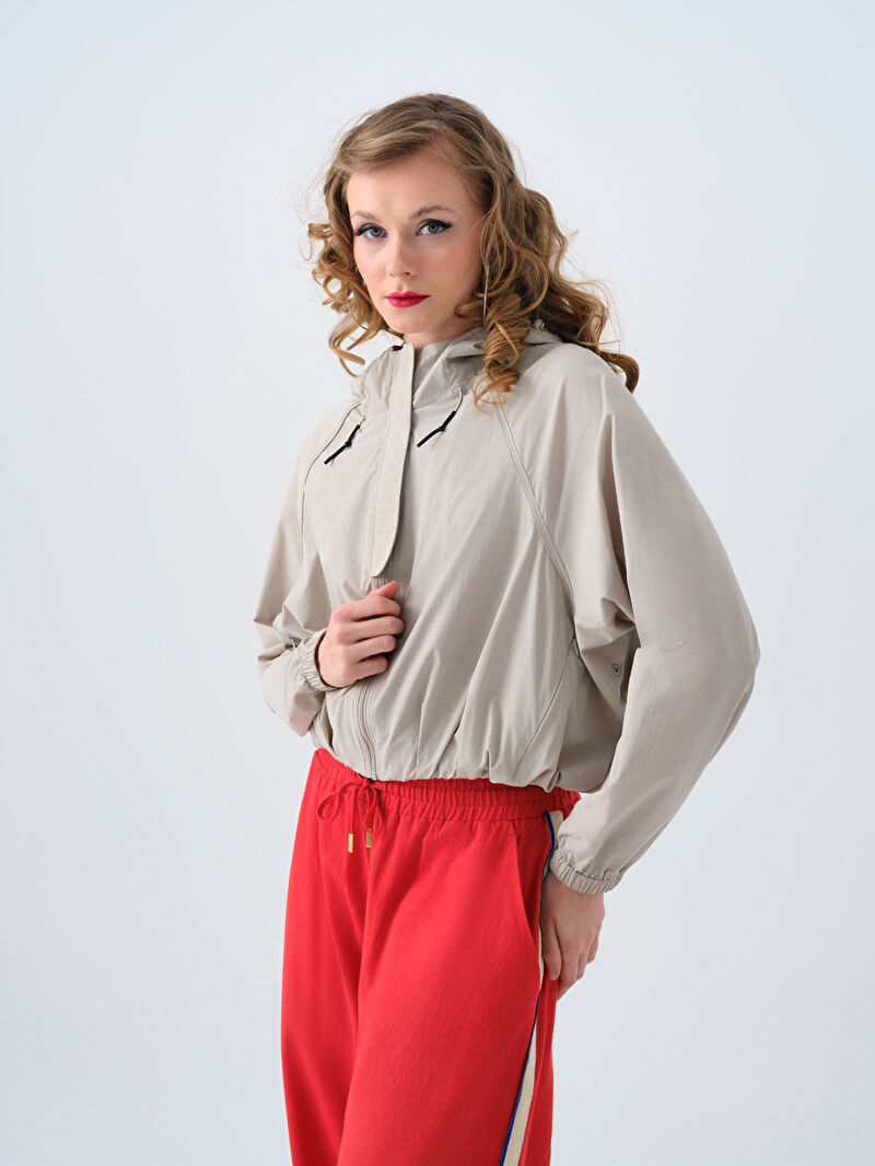 Oversize Kadın Yağmurluk