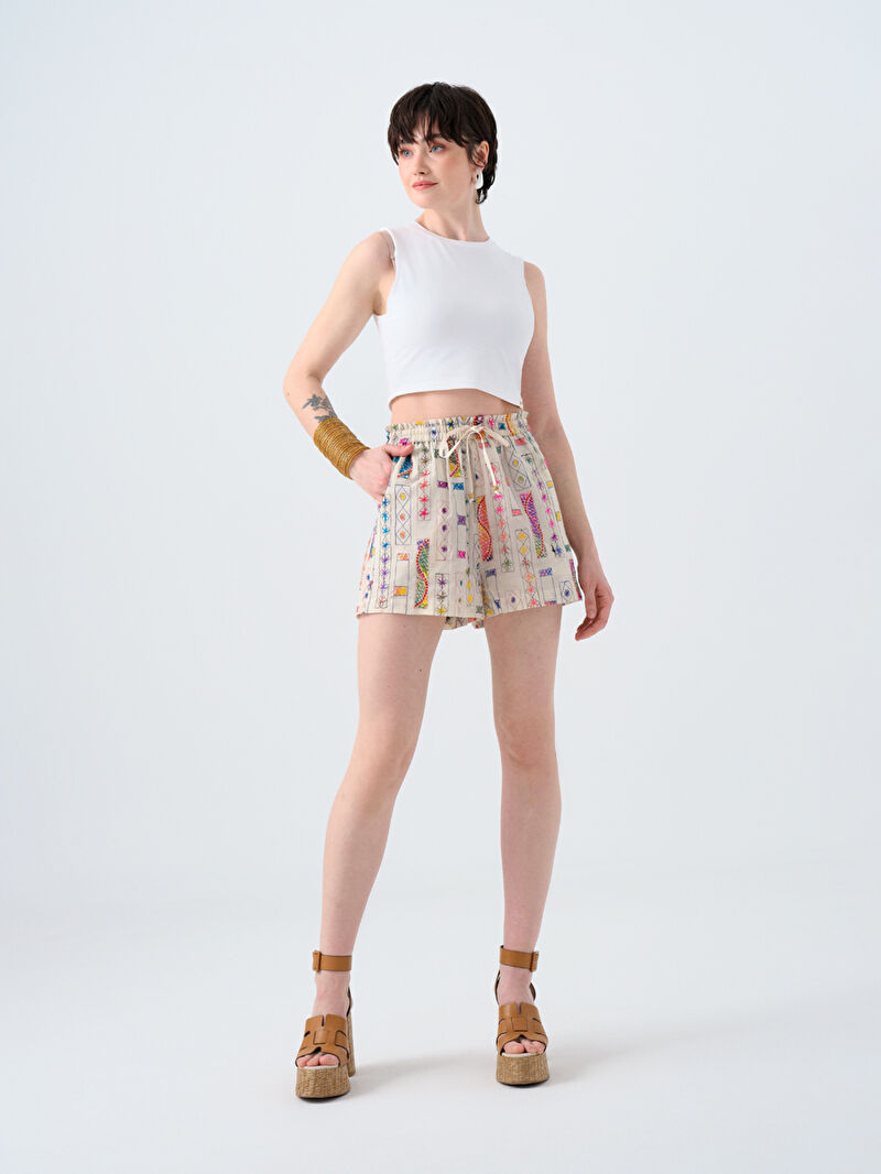 High Waist Kadın Şort