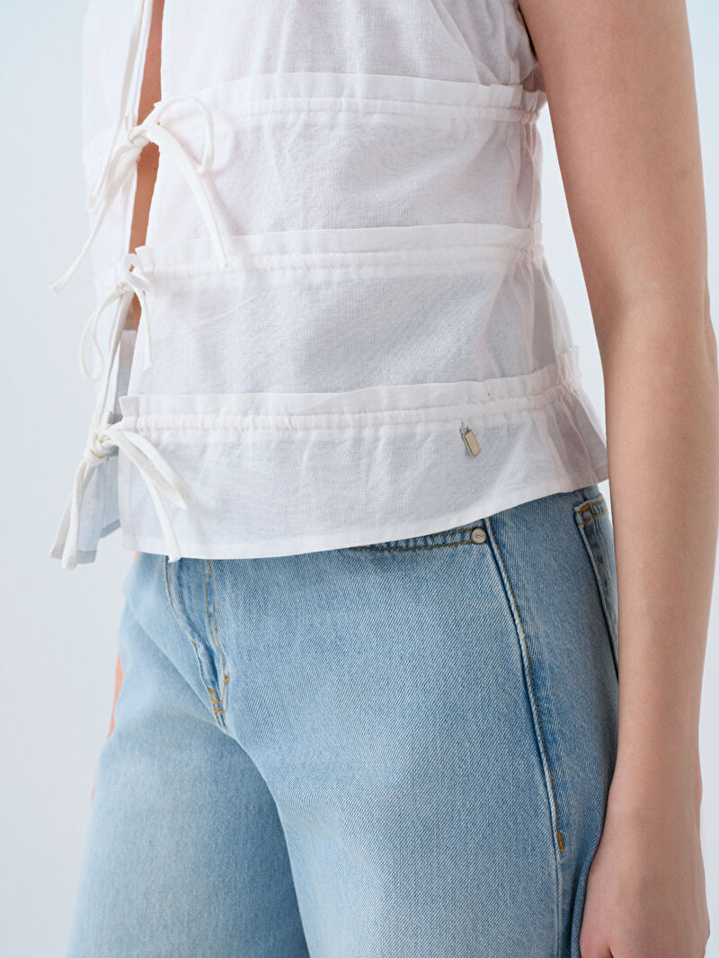 Fitted Kadın Bluz K.kol