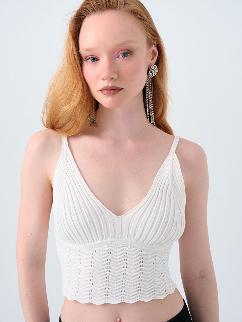 Slim Fit Kadın Bluz K.kol