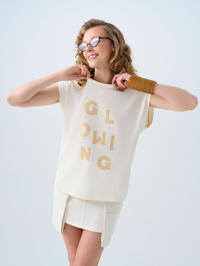 Regular Fit Kadın Tshirt K.kol