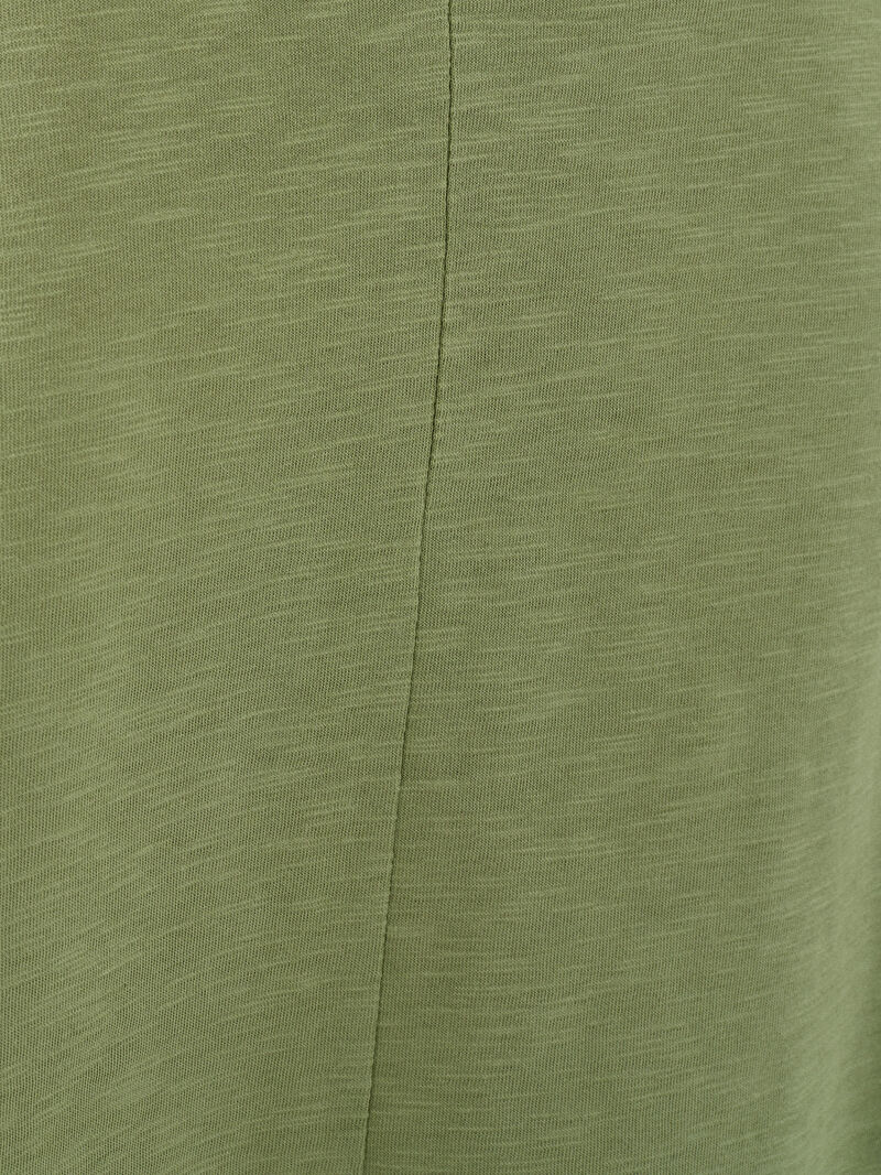 Long Crop Kadın Tshirt K.kol