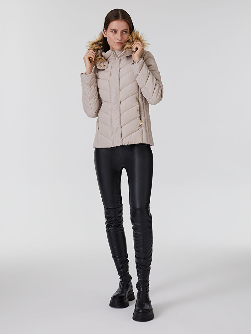 Regular Fit Kadın Mont