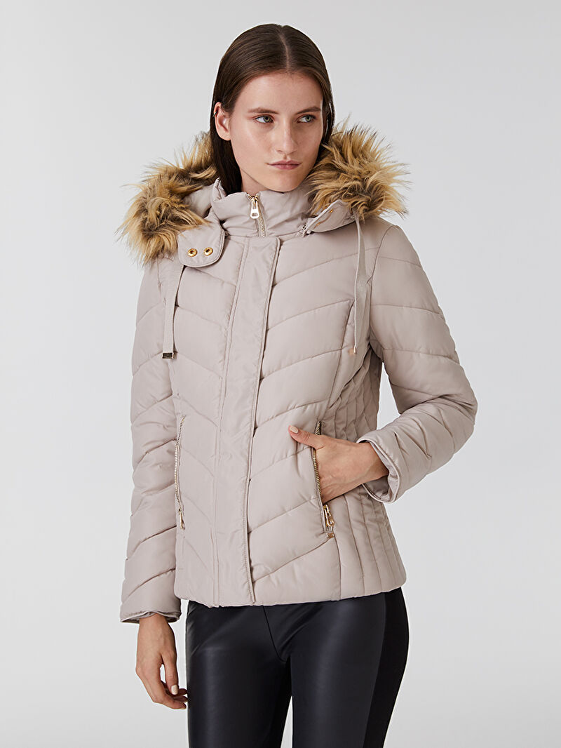 Regular Fit Kadın Mont