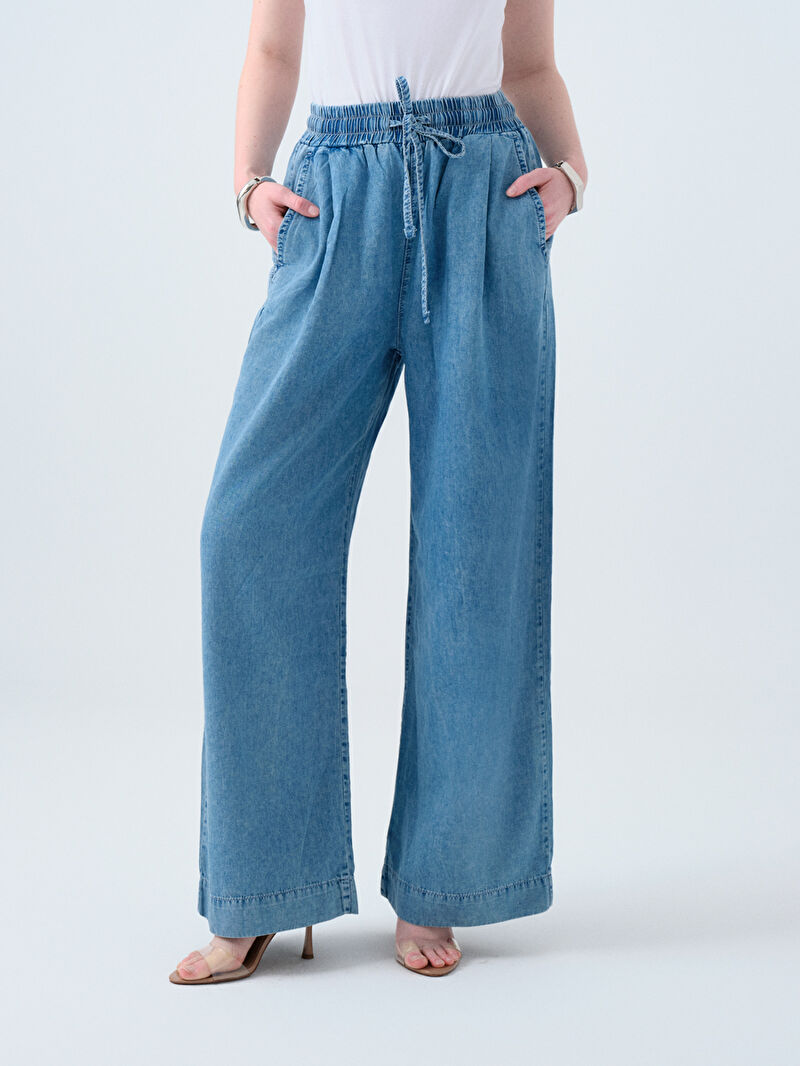 Wide Leg Regular Fit Kadın Pantolon