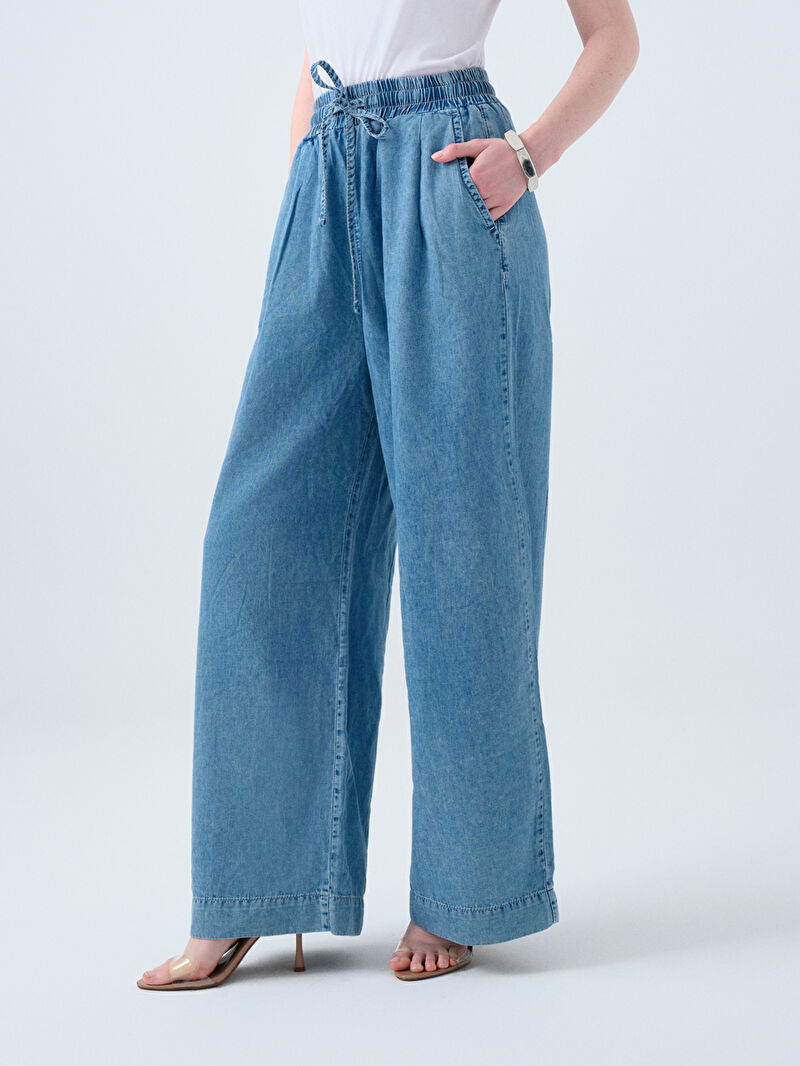 Wide Leg Regular Fit Kadın Pantolon