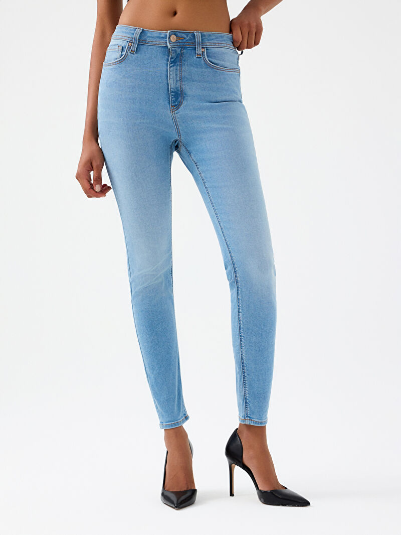 Natalie Skinny Fit Kadın Pantolon