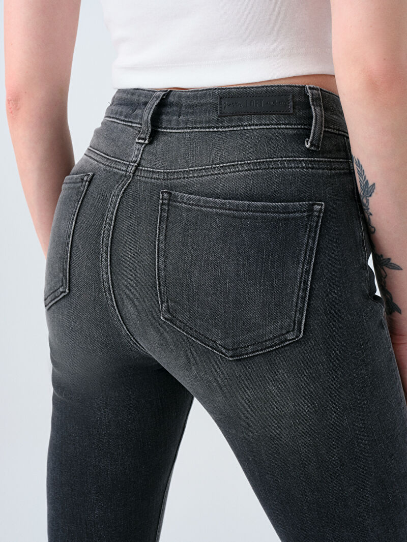 Flare Slim Fit Kadın Pantolon