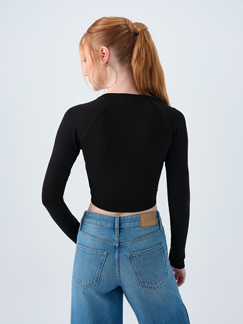 Fitted Kadın Bluz U.kol