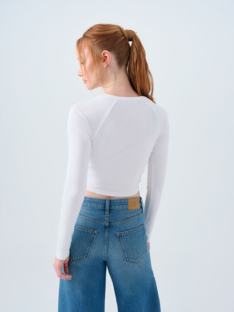 Fitted Kadın Bluz U.kol