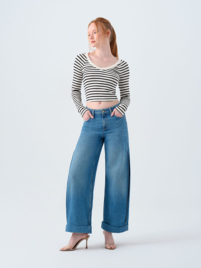 Fitted Kadın Bluz U.kol