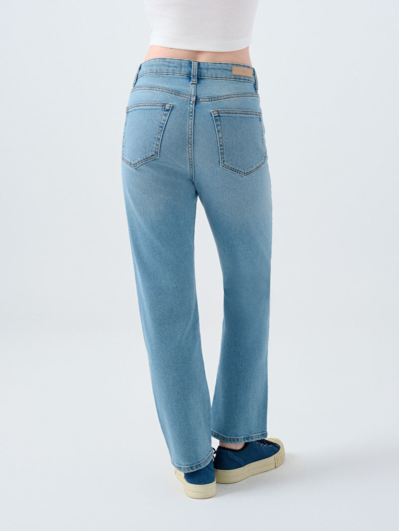 Comfort Straight Comfort Fit Kadın Pantolon