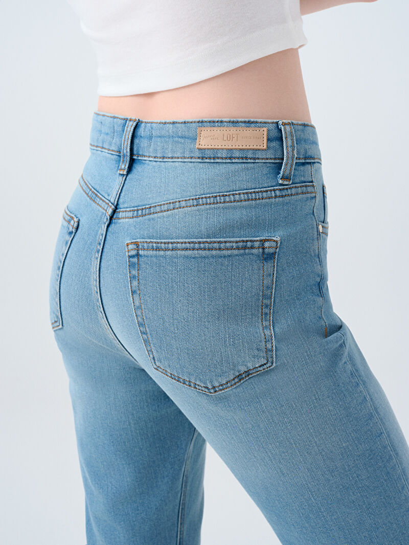 Comfort Straight Comfort Fit Kadın Pantolon