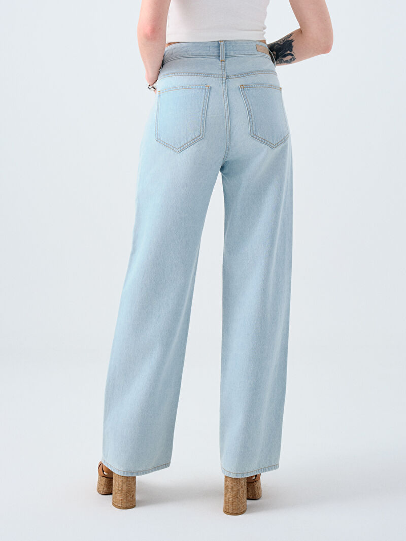 Wide Leg Regular Fit Kadın Pantolon