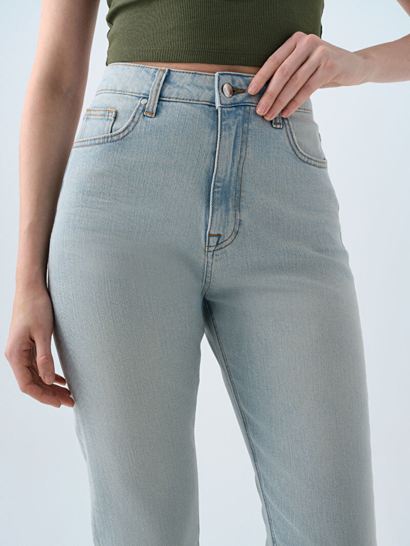 Comfort Straight Comfort Fit Kadın Pantolon