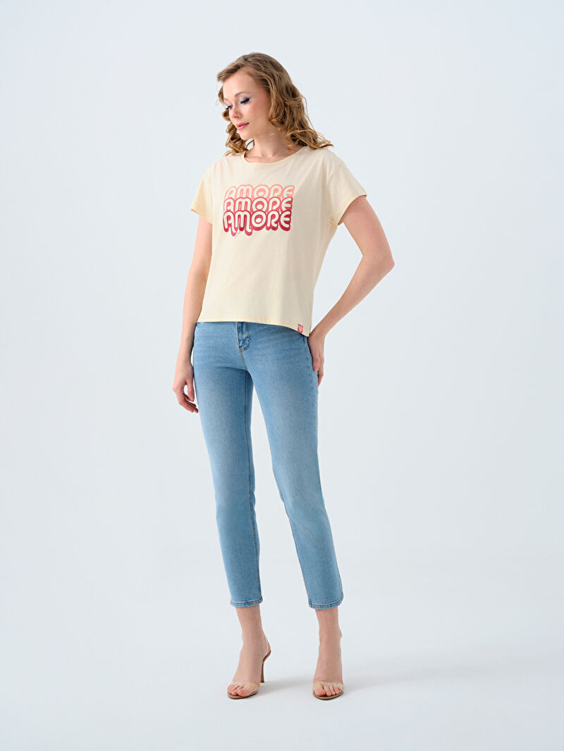 Regular Fit Kadın Tshirt K.kol