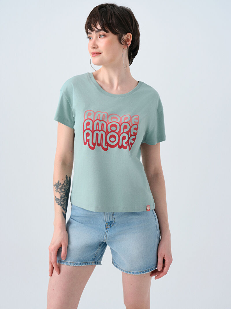 Regular Fit Kadın Tshirt K.kol