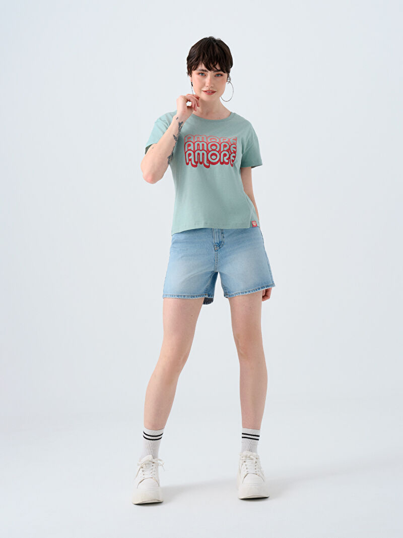 Regular Fit Kadın Tshirt K.kol