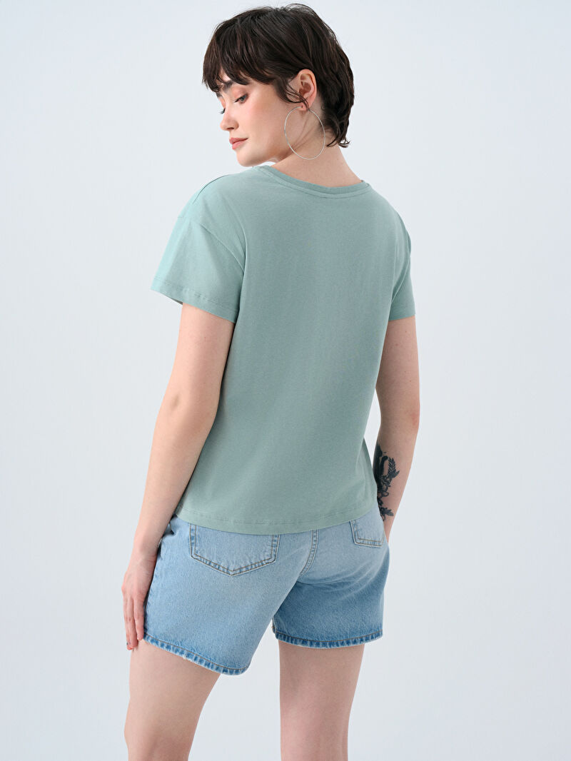 Regular Fit Kadın Tshirt K.kol