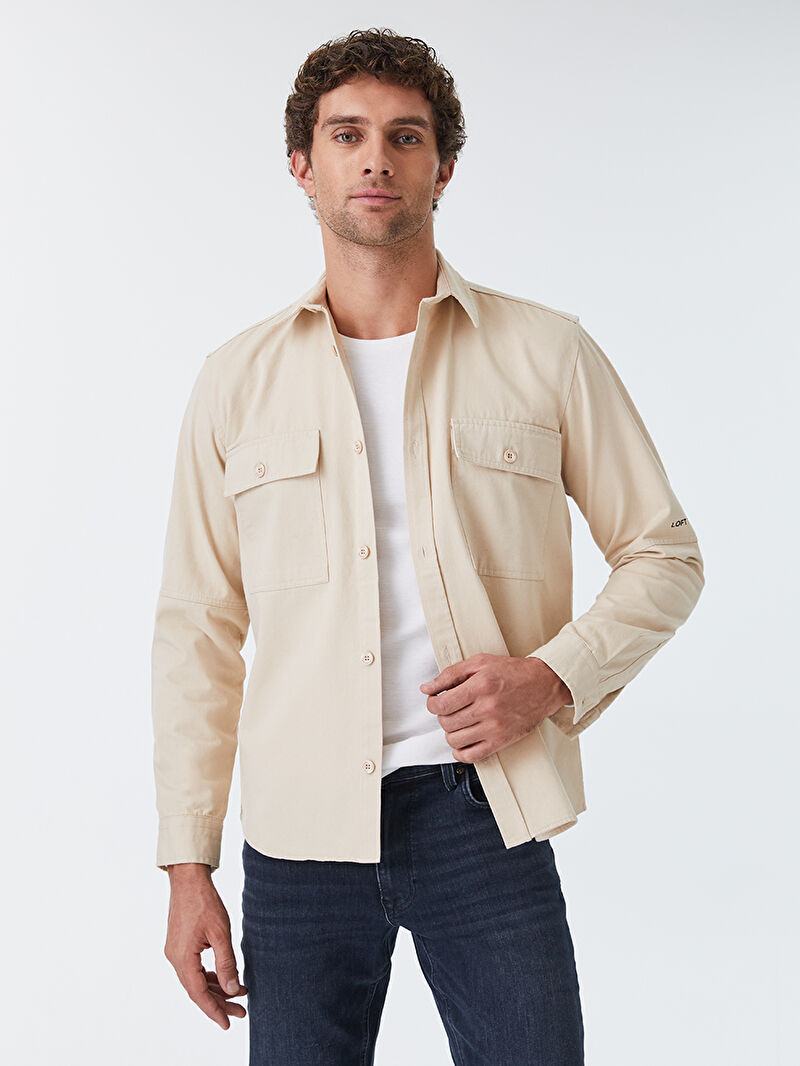 Relax Fit Erkek Gömlek U.kol