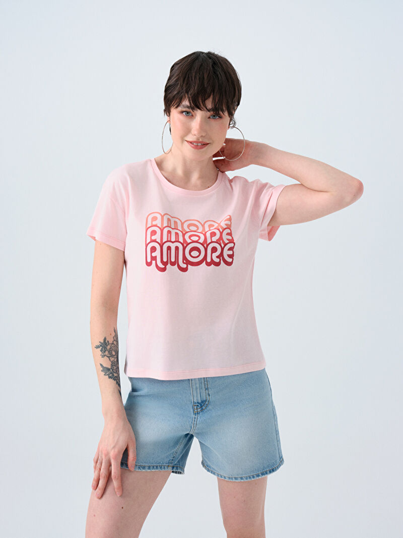 Regular Fit Kadın Tshirt K.kol