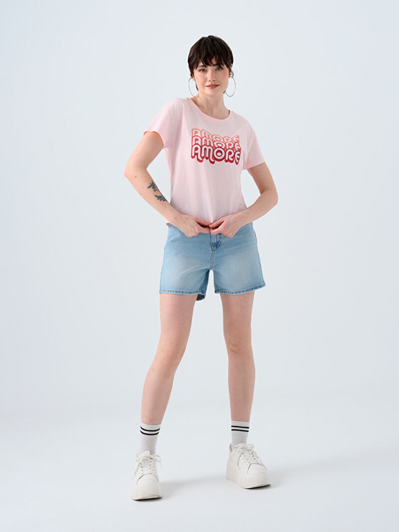 Regular Fit Kadın Tshirt K.kol